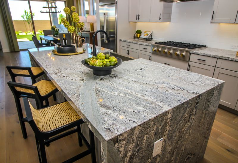 Patterned Granite Surface